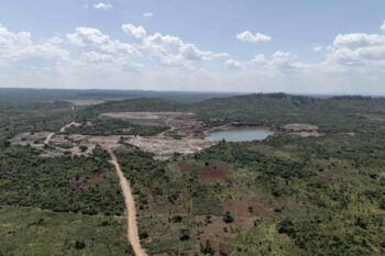 Une mine à Likasi le 26 novembre 2025. Image de Glody MURHABAZI / AFP).